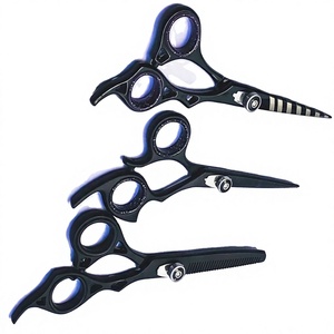 Juego de Tijeras Profesionales para Cabello ASAP de 6 Pulgadas, Acero Inoxidable, Tijeras de Entresacar para Diestros, Mango Corto, 26 Dientes, Color Negro Plasma - Product Image 6