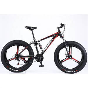 Bicicletta Mountain Bike KEYO 21 velocità con telaio in acciaio, freni a disco, pneumatici fat, modello BMX per adulti, con video e funzione di condivisione - Product Image 1