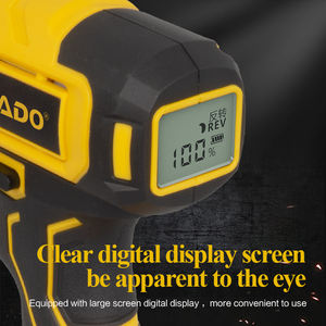 Taladro Inalámbrico de 21V con Motor de Escobillas, Mango Ergonómico y Clip <span class=keywords><strong>para</strong></span> Cinturón <span class=keywords><strong>para</strong></span> un Uso Sencillo en Sitios de Trabajo - Product Image 2