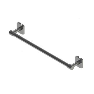 Toallero individual moderno de alta calidad, práctico para uso en baño, acabado cromado, aleación de Zinc para hoteles, marca de Taiwán - Product Image 1