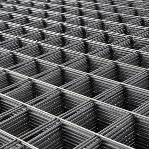 Panneaux de clôture de barres d'armature renforcés de ciment de mur de tôle 8x8 renforçant l'acier concret soudé différents types de grillage - Product Image 2