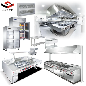 Ensemble complet d'équipements de cuisine en acier inoxydable Grace Commercial Catering pour hôtel, restaurant et commerce alimentaire - Product Image 5