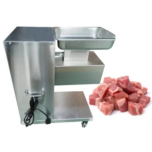 Automatic Fresh Meat Slicer Vegetable Shredder Pork Cutter Beef Dicer Meat Shredding Cutting Machine
