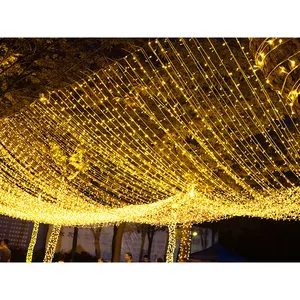 Outdoor Patio Corridor Icicle String Lights Dimmable Decoration Led String Light Outdoor Led String Lights