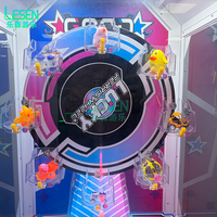 Machine à prix de type Grande Roue de la Fortune, direct usine, à fort potentiel de profit, jeu d'arcade à la roue de la fortune pour 1 joueur avec boîte mystère, pour parc d'attractions