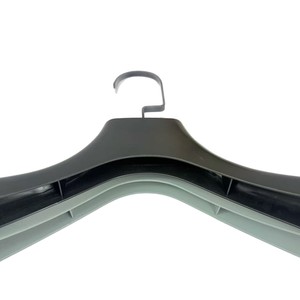 Cintre à épaules larges en plastique <span class=keywords><strong>pour</strong></span> costumes, avec bande antidérapante, sans trace, <span class=keywords><strong>anti</strong></span>-choc, <span class=keywords><strong>pour</strong></span> magasins de vêtements et hôtels, directement du fabricant - Product Image 2