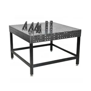 D16 Series HT300 Cast Iron 3D Welding Table With Fixing And Clamping