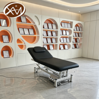 Table de chiropratique électrique en cuir PU pour ajustement de la colonne vertébrale, idéale pour la physiothérapie et la thérapie corporelle