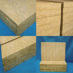 High Quality Heat Insulation Fireproof Mineral Wool Customizable Industrial Rock Wool Board