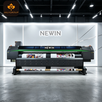 Plotter Eco Solvente Comercial de 3.2m con 4 Cabezales I1600/I3200 Opcionales para Pequeñas Imprentas, Impresión de Papel Tapiz, Pancartas y Adhesivos