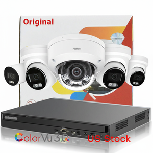 อัลตร้า HD 4K 8MP รักษาความปลอดภัยกลางแจ้งกล้อง IP colorvu 3.0สีเต็มวิสัยทัศน์กลางคืน acusense 3.0การตรวจจับยานพาหนะของมนุษย์แสงแฟลช - Product Image 1