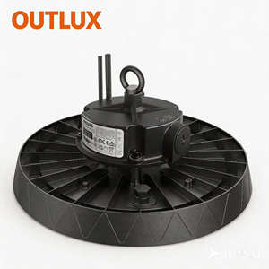 Lámpara Industrial LED UFO Redonda de Alta Potencia para Taller, Luz de Techo de Alta Intensidad 100W 150W 200W - Product Image 3