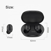 Earphone Gaming TWS A6S E6S Headset Ear Buds Bluetooth Nirkabel