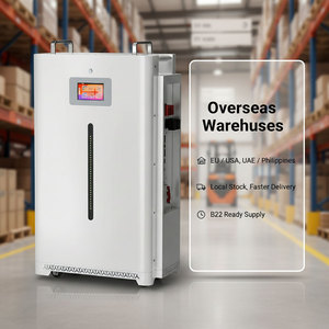 แบตเตอรี่ลิเธียมไอรอนฟอสเฟต 51.2V 300Ah 7680Wh ระบบจัดเก็บพลังงานแบบออฟกริด สามารถวางซ้อนกันได้ ควบคุมผ่านแอปพลิเคชัน รับประกัน 10 ปี ปุ่มควบคุมพลังงานแสงอาทิตย์ NE - Product Image 6