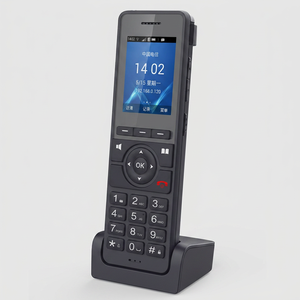 Téléphone VoIP 4G sans fil, protocole IP SIP, double bande Wi-Fi, 3 lignes, noir - Product Image 1