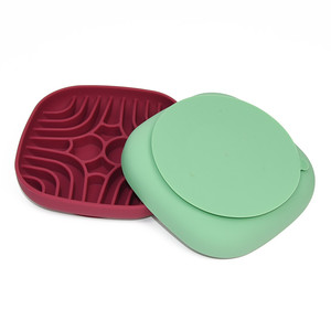 Fabricante de cuencos de silicona para perros, comederos lentos personalizados de silicona sin Bpa, cuenco para perros de alimentación lenta de grado alimenticio, comedero lento para perros - Product Image 5