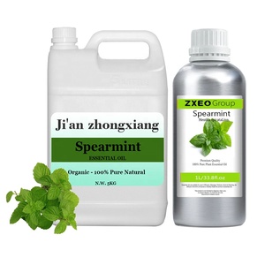 Huiles Essentielles Biologiques en Gros : Huile de Menthe Poivrée, Huile de Menthe Verte en Vrac pour Dentifrice, Aromathérapie, Huile de Menthe Verte de Qualité Alimentaire - Product Image 2