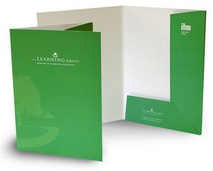 Customize Size Eco-Friendly Recycled Two Pocket A4 Scratchproof Lamination Embossed Debossed Custom Logo Presentation <b>Folder</b> - Product Image 3