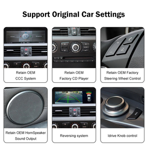 Navihua Actualización 8.8'' Estilo OEM para BMW Serie 5 E60 CCC 2005-2010 Radio con Sistema <span class=keywords><strong>Linux</strong></span>, Carplay Inalámbrico, Reproductor Autoestéreo - Product Image 5