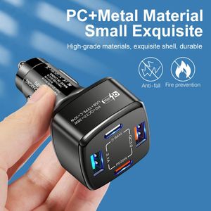 ที่ชาร์จในรถยนต์อัจฉริยะ 38W PD Type C ชาร์จเร็วแบบคู่ USB-A และ USB-C รองรับการชาร์จเร็ว 12V ช่องจุดบุหรี่ ชาร์จเร็วพิเศษ QC สำหรับโทรศัพท์มือถือ - Product Image 6