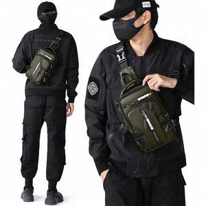 Free Sample Custom Logo Tactical Sling <b>Bag</b> Back Pack Crossbody Sling Chest Shoulder <b>Bag</b> Outdoor <b>Travel</b> Sling <b>Bags</b> for <b>Men</b> - Product Image 2