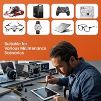 Mini Kit d'Outils de Réparation DIY 115 Pièces avec Étui Rigide pour Téléphone Android, Ordinateur Portable et Ordinateur, Personnalisable