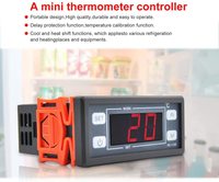 Régulateur de température numérique LCD RC-112E 12V 10A avec câble de 2 m