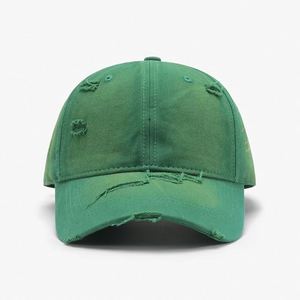 Casquette de course professionnelle unisexe 100 % coton, séchage rapide, maille respirante, 6 panneaux, broderie pour marathon et sports de plein air - Product Image 3