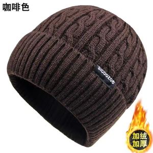 Chapeau en cachemire Sicoozoe à tricot torsadé noir, chaud pour l'hiver, chapeau en tricot pour femmes - Product Image 2