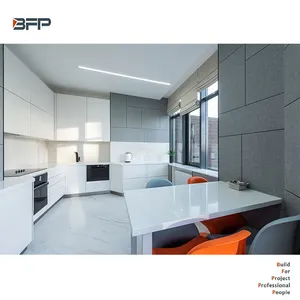 BFP заводская цена, Европейский кухонный шкаф, глянцевый кухонный дизайн, матовая Элегантная кухня, сделано в Китае