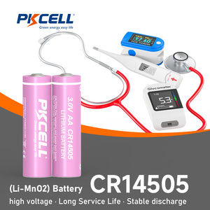 Литиевые батарейки PKCELL Cr14505 Limno2, Cr14505, Cr17450, Cr18505, Cr26500, Cr34615, <span class=keywords><strong>Cr2</strong></span>, <span class=keywords><strong>Cr</strong></span>-p2, 2cr5, Cra9v, Cr123a - Product Image 5