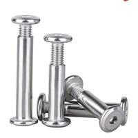 Sekrup Mur Kepala Datar Hex Socket Ulir Kasar Metrik Baja Tahan Karat 304/316 Tahan Korosi untuk Furnitur / Barang Kulit