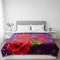 Raschel Luxus dickes 8kg Doppelbett Großteil Flannel Mink Decke Plüsch und Polyester Winter Decke Großhandel