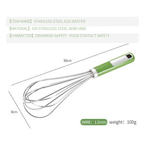 <span class=keywords><strong>Batidor</strong></span> <span class=keywords><strong>de</strong></span> huevos <span class=keywords><strong>manual</strong></span> <span class=keywords><strong>de</strong></span> alambre <span class=keywords><strong>de</strong></span> acero inoxidable, <span class=keywords><strong>batidor</strong></span> <span class=keywords><strong>de</strong></span> crema para hornear, mezclador <span class=keywords><strong>de</strong></span> huevos <span class=keywords><strong>de</strong></span> varilla agitadora Einen schneebesen, <span class=keywords><strong>batidor</strong></span> <span class=keywords><strong>de</strong></span> crema, hue - Product Image 3