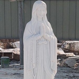 Estatuas de la Virgen María, Moldes de Piedra para Estatuas de la Madre María, Escultura de la Virgen de las Gracias, Estatua de la Madre Tierra - Product Image 4