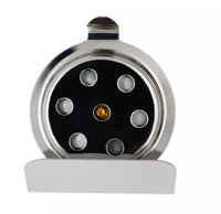 Termometer Dapur untuk Daging, Oven, Makanan, dengan Dial Penunjuk Suhu, Warna Perak, OEM, Alat Memasak dan Memanggang