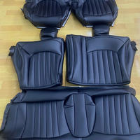 Housses de siège auto complètes en cuir premium pour BMW Série 5 E39 Berline – Amélioration de l'ameublement