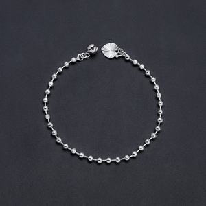 Bracelets à breloques tendance pour femmes, prix de gros abordable, ensemble de bracelets plaqués argent - Product Image 5