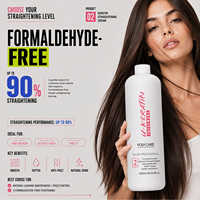 Traitement lissant pour cheveux à la kératine YOGI CARE FM FREE : soin lissant et réparateur professionnel pour salon