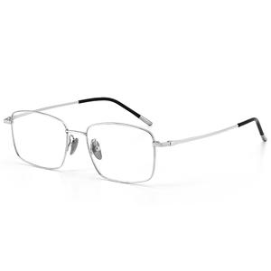 Montura de Gafas de Titanio Cuadradas Danyang para Hombre, Ligeras, Montura Completa, Titanio Puro, Gafas Ópticas 22022 - Product Image 5