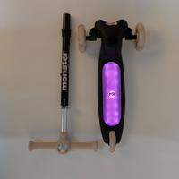 Trottinette pliable pour enfants avec lumière, vente directe d'usine XIMI, personnalisation OEM et ODM, trottinette 3 roues pour enfants