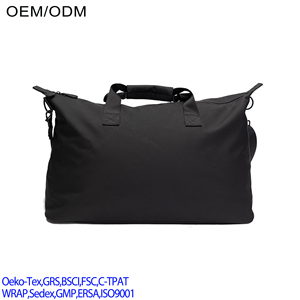 Bolsa impermeable DMC Weekender para mujer, bolsa de gimnasio deportiva esencial de viaje para hombre, bolsa de equipaje de noche con funda de carrito - Product Image 1
