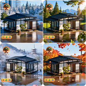 Luxury Song-Style <strong>Wooden</strong> Prefabricated <strong>Houses</strong> Waterproof Durable for Resorts Cultural Retreats Warehouse/Courtyard/Exterior - Product Image 2