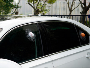 Pegatina 3D Estéreo de Bola de Duende <span class=keywords><strong>para</strong></span> Coche, Calcomanía Creativa y Divertida <span class=keywords><strong>para</strong></span> Ventana, Decoración Exterior de Automóvil - Product Image 3