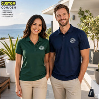 Polo brodé personnalisé à séchage rapide, uniformes de travail, t-shirts promotionnels pour employés d'entreprise, fournisseur de premier plan