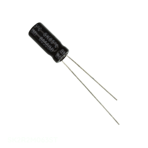 Condensador Original SK2R2M063ST de 2.2 uF, Aluminio, 2.2UF, 20%, 63V, Radial, de Montaje a Través de Orificio - Product Image 1