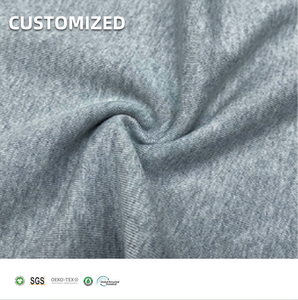 <span class=keywords><strong>Tissu</strong></span> en molleton brossé français <span class=keywords><strong>Oeko</strong></span> <span class=keywords><strong>Tex</strong></span> Standard 100, tricoté, durable, 400 g/m², 70 % bambou, 30 % coton biologique, pour sweat-shirt - Product Image 1