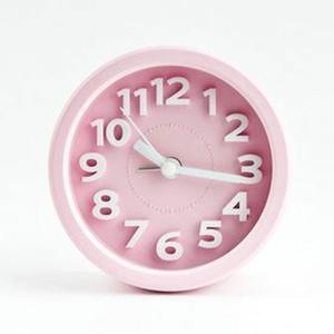 Allarme creativo scandinavo bambini studenti comodino camera da letto con amaretto rotondo sveglia digitale <span class=keywords><strong>Stereo</strong></span> - Product Image 4