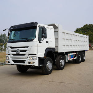 Camión Volquete Usado Reacondicionado de Alta Calidad, 12 Ruedas, 8*4, Capacidad de Carga de 50 Toneladas, Camión Volquete Howo TX en Venta - Product Image 1