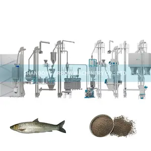 5 Ton Per Hours Automatic Fish Feed Making Equipment Extruder Machine Floating Fish Feed Pellet Production Line